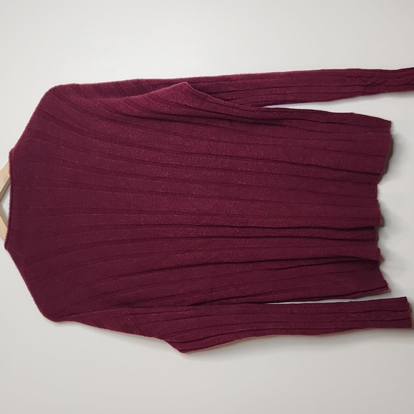 NWT! Burgundy Knit Sweater Made In Italy Women's - Picture 6 of 6